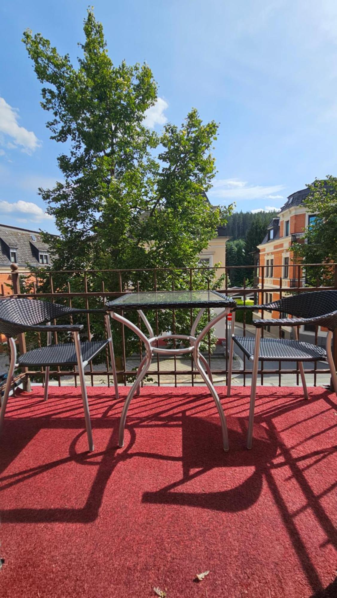 Pension Weisse Rose, Parkplatz, Fruehstueck, Wlan, Zentral Bad Elster Exteriör bild